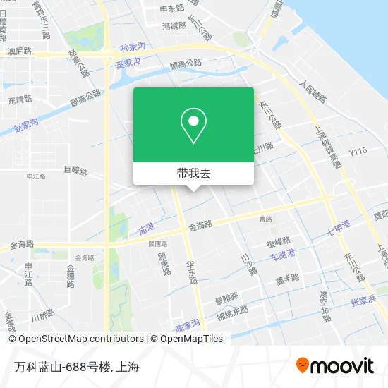 万科蓝山-688号楼地图