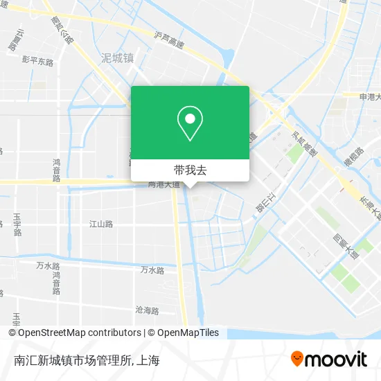 南汇新城镇市场管理所地图