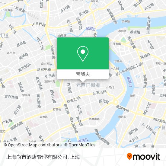上海尚市酒店管理有限公司地图