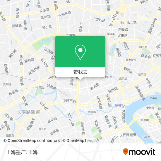 上海墨厂地图