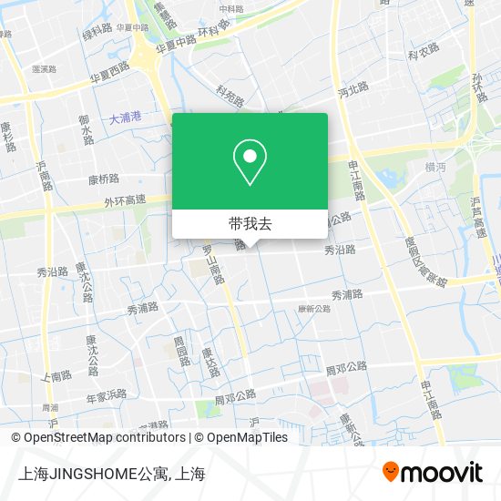上海JINGSHOME公寓地图