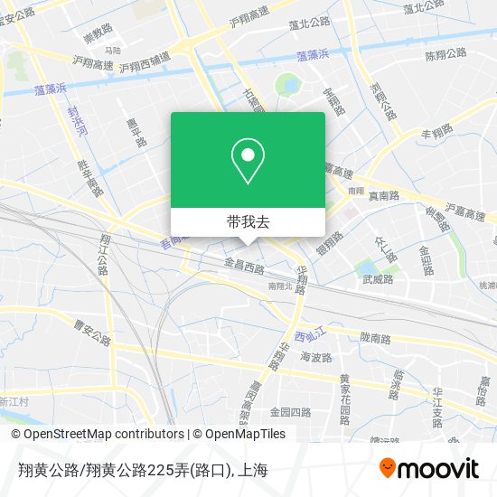 翔黄公路/翔黄公路225弄(路口)地图