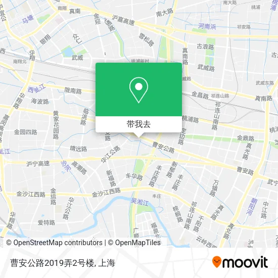 曹安公路2019弄2号楼地图