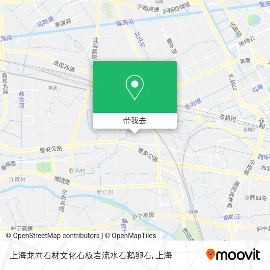 上海龙雨石材文化石板岩流水石鹅卵石地图