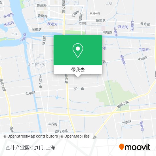 金斗产业园-北1门地图