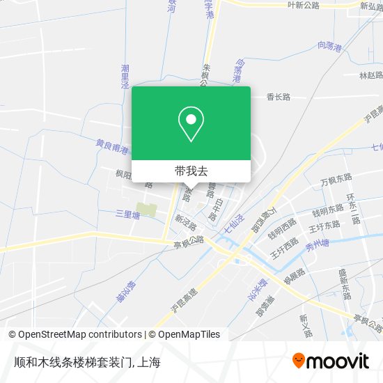 顺和木线条楼梯套装门地图