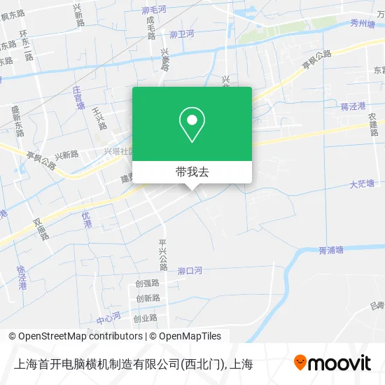 上海首开电脑横机制造有限公司(西北门)地图