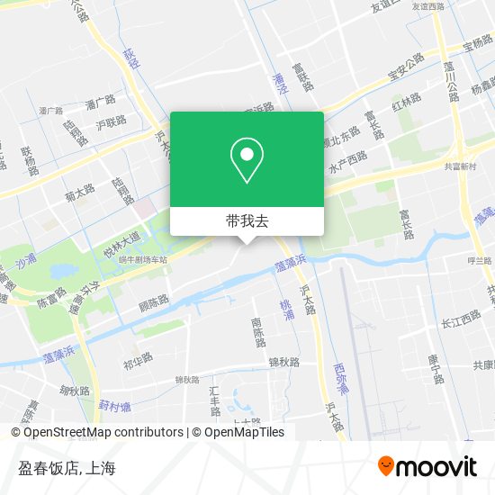 盈春饭店地图