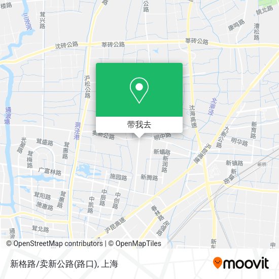 新格路/卖新公路(路口)地图