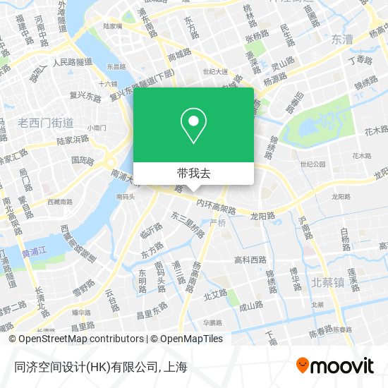 同济空间设计(HK)有限公司地图