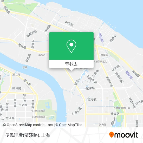 便民理发(清溪路)地图