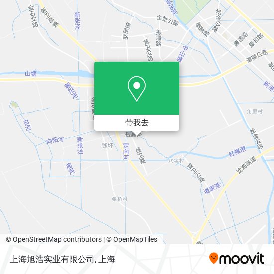 上海旭浩实业有限公司地图