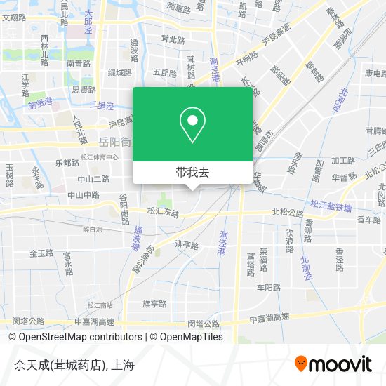 余天成(茸城药店)地图