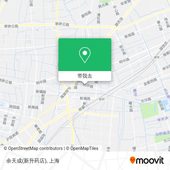余天成(新升药店)地图