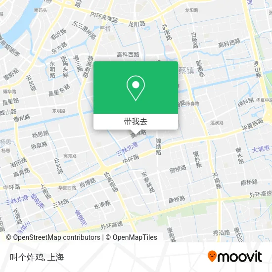 叫个炸鸡地图