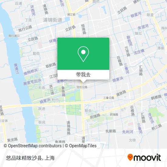 悠品味精致沙县地图
