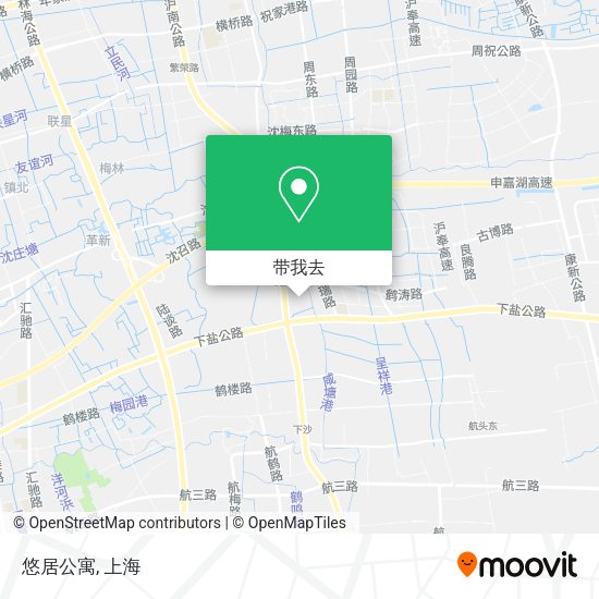 悠居公寓地图