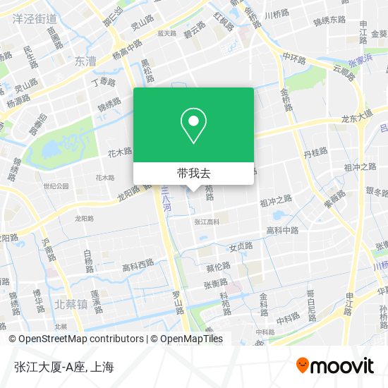 张江大厦-A座地图