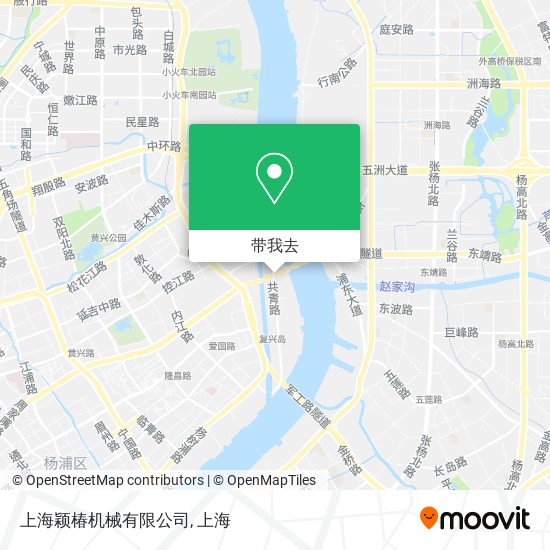 上海颖椿机械有限公司地图