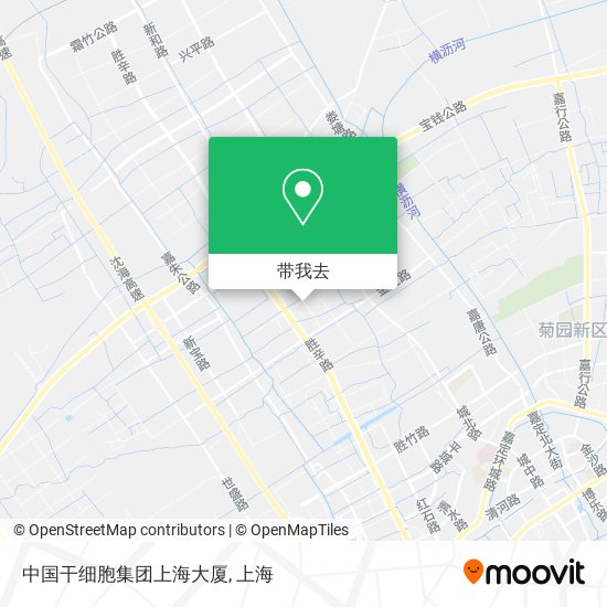 中国干细胞集团上海大厦地图