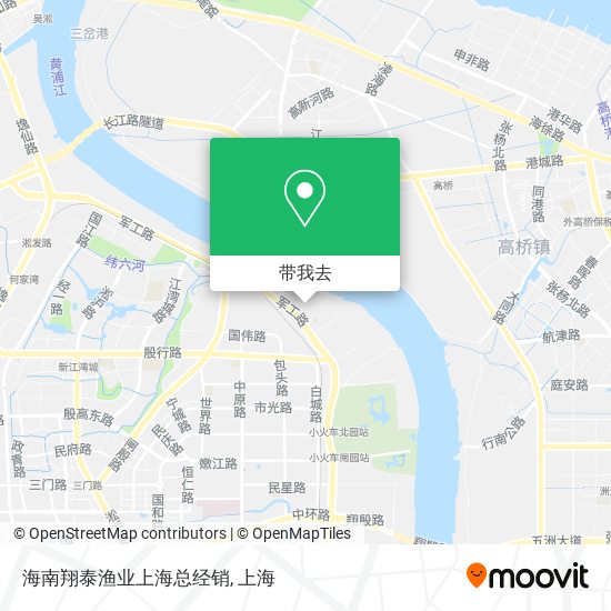 海南翔泰渔业上海总经销地图
