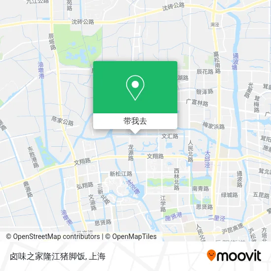 卤味之家隆江猪脚饭地图