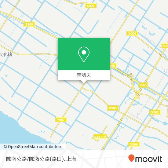 陈南公路/陈滧公路(路口)地图