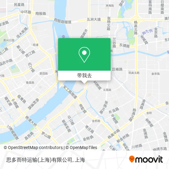 思多而特运输(上海)有限公司地图