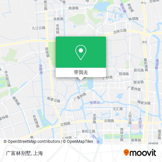 广富林别墅地图