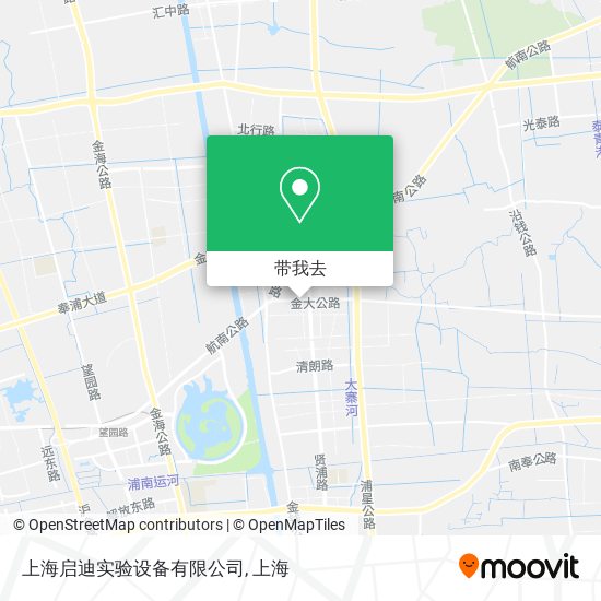 上海启迪实验设备有限公司地图