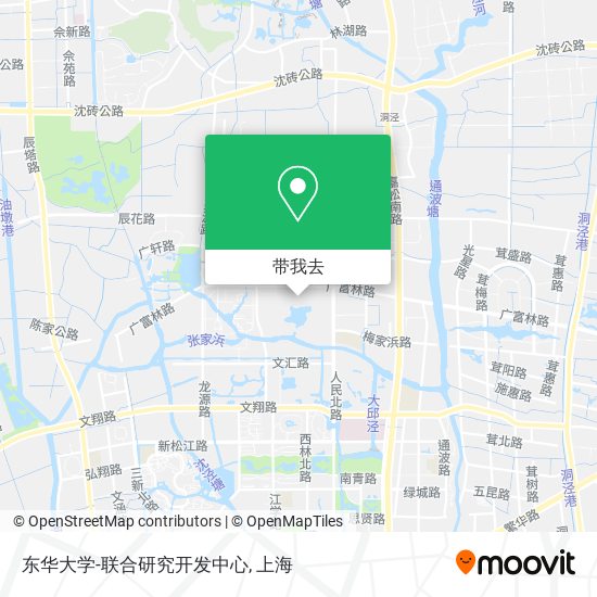 东华大学-联合研究开发中心地图