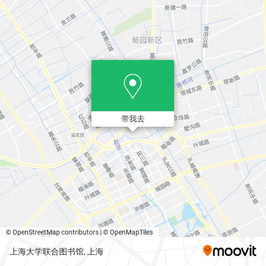 上海大学联合图书馆地图