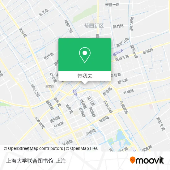 上海大学联合图书馆地图