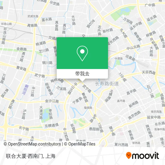 联合大厦-西南门地图
