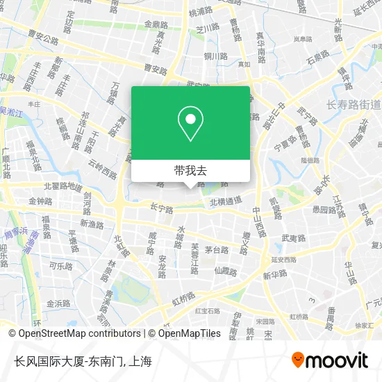 长风国际大厦-东南门地图