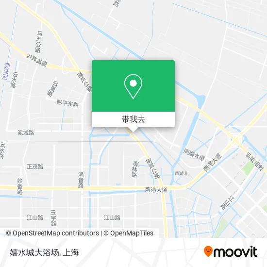 嬉水城大浴场地图