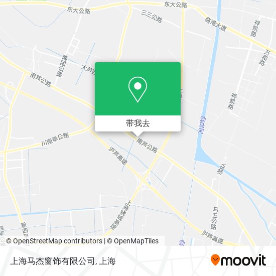 上海马杰窗饰有限公司地图
