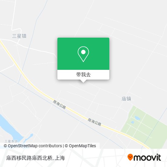 庙西移民路庙西北桥地图