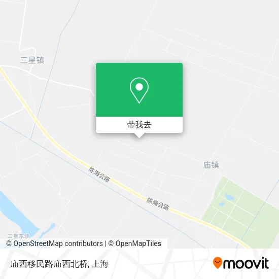 庙西移民路庙西北桥地图