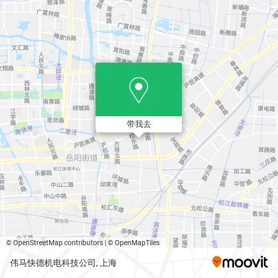伟马快德机电科技公司地图
