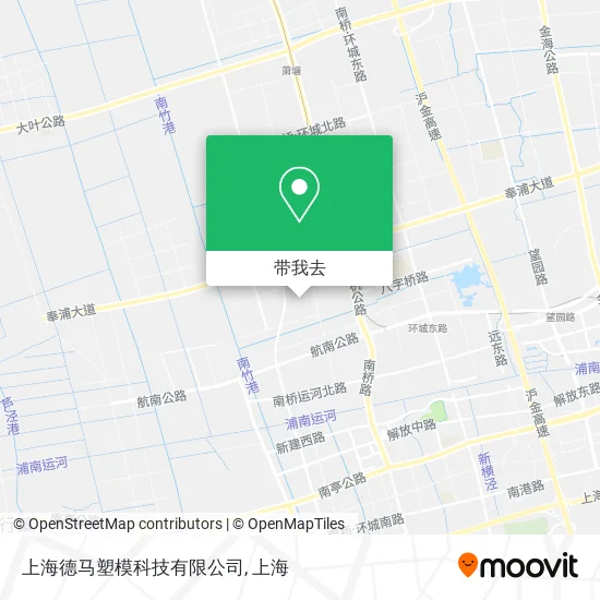 上海德马塑模科技有限公司地图