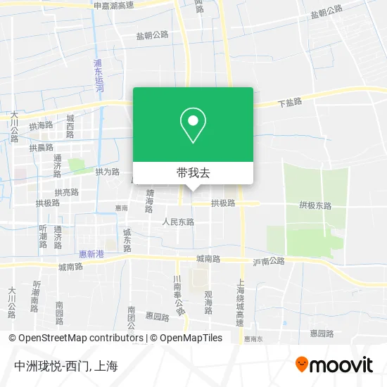 中洲珑悦-西门地图