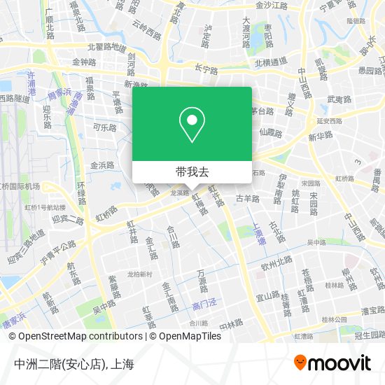 中洲二階(安心店)地图