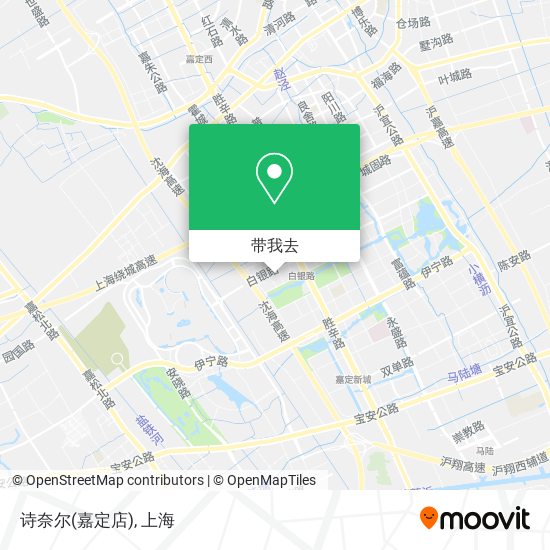 诗奈尔(嘉定店)地图