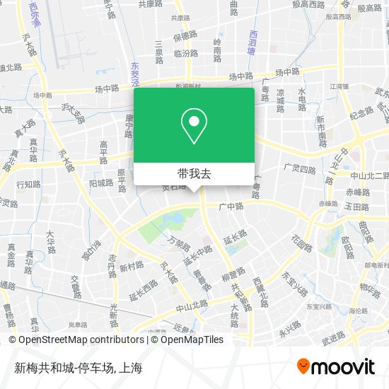 新梅共和城-停车场地图