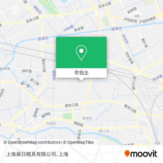 上海展日模具有限公司地图