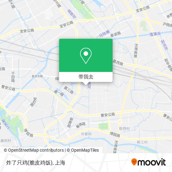 炸了只鸡(脆皮鸡饭)地图