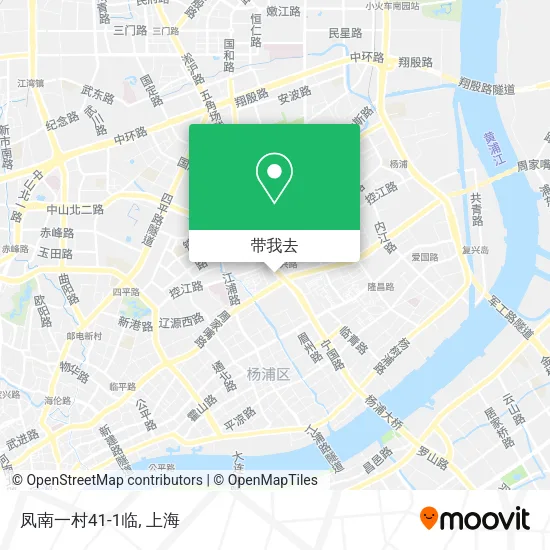 凤南一村41-1临地图