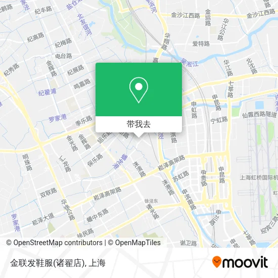 金联发鞋服(诸翟店)地图