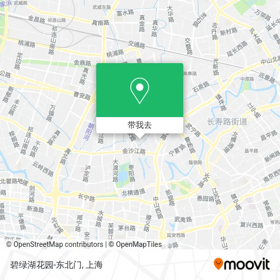 碧绿湖花园-东北门地图